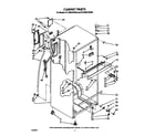 Roper RT18DKYWW00 cabinet diagram