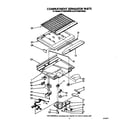 Roper RT18DKYWW00 compartment separator diagram