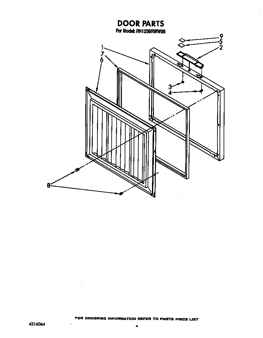 Exterior/interior door panel