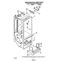 Whirlpool ED25GWXWW10 refrigerator liner diagram