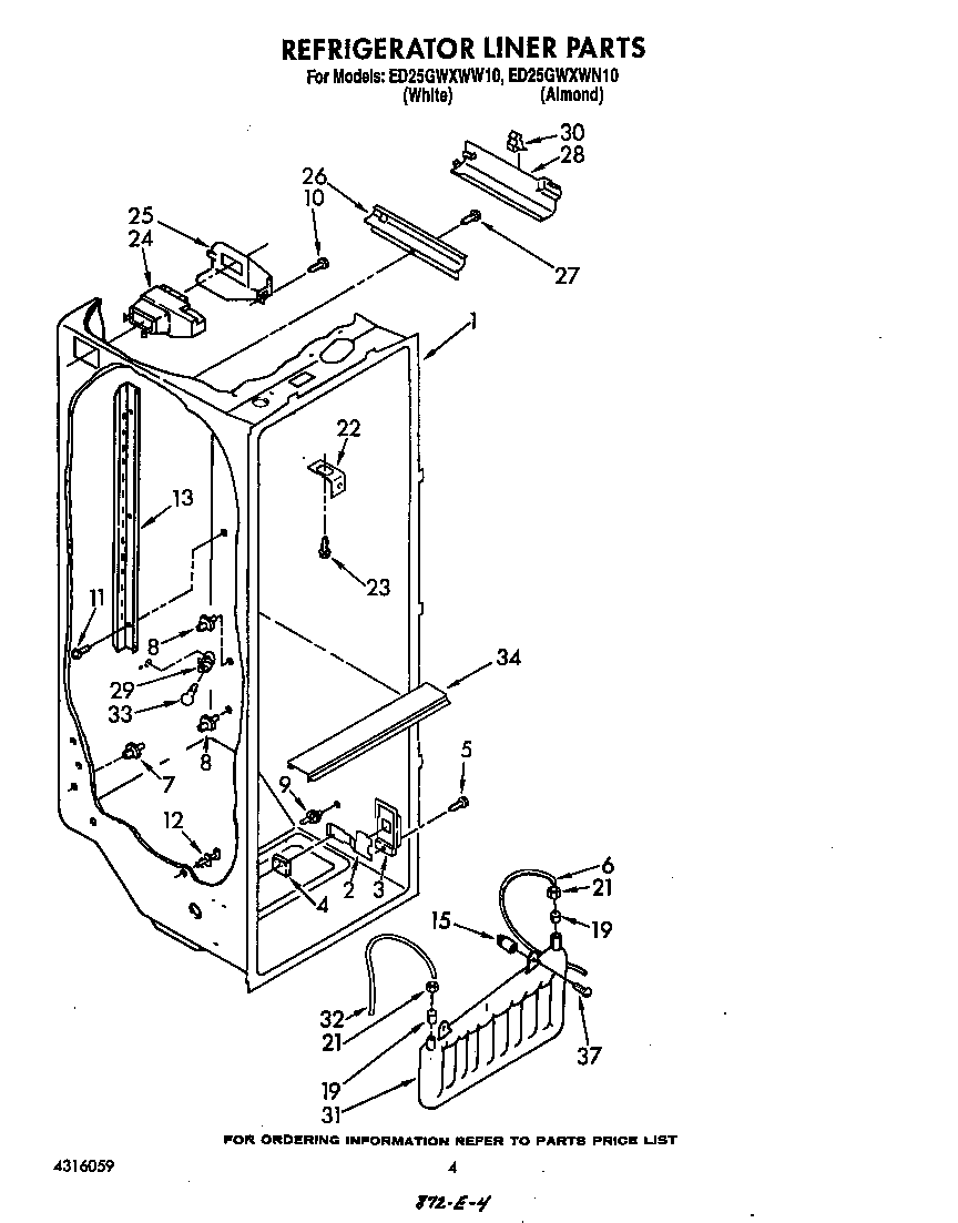 Refrigerator liner