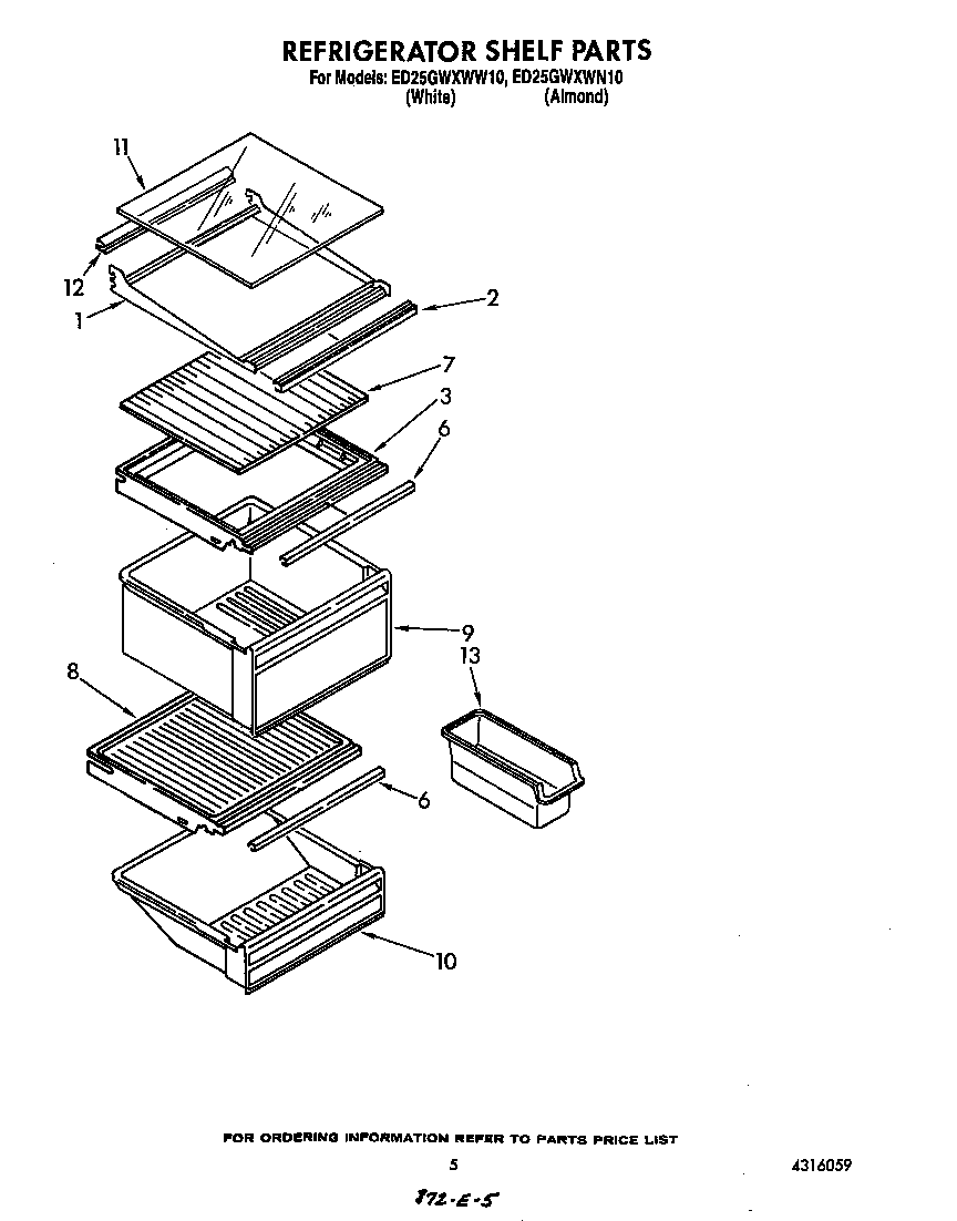 Refrigerator shelf