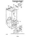 Whirlpool ED22GWXWW10 refrigerator liner diagram