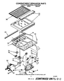 Compartment separator
