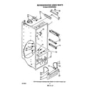 Whirlpool ED22RQXWW00 refrigerator liner diagram