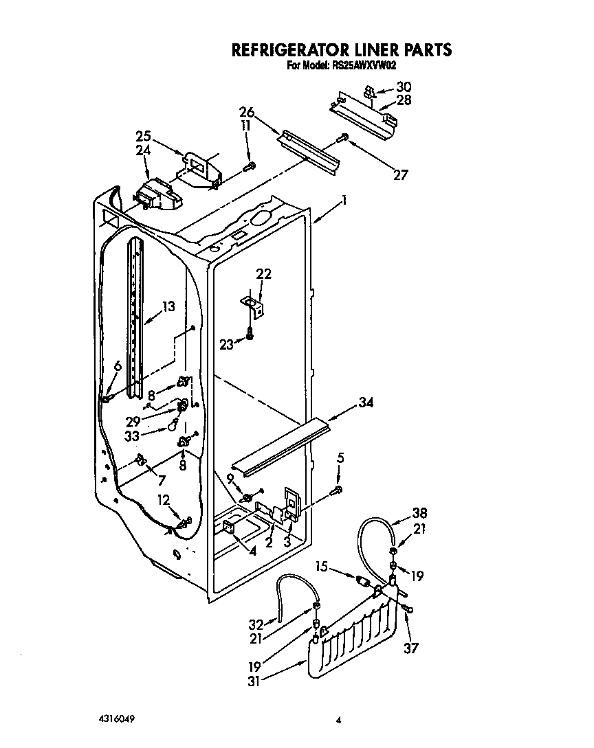 REFRIGERATOR LINER