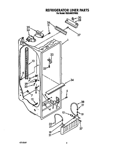 Refrigerator liner