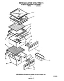 Refrigerator shelf