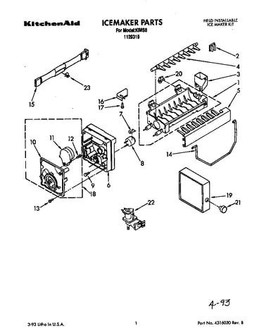 Icemaker assembly