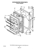 Refrigerator door