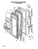 Refrigerator door
