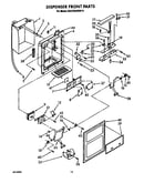 Dispenser front