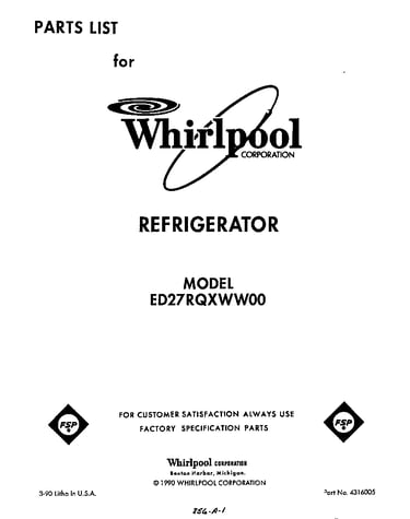 Front cover