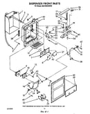 Dispenser front