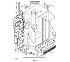 Whirlpool ED25DQXVP02 cabinet diagram