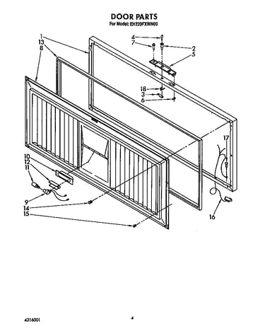Exterior/interior door panel