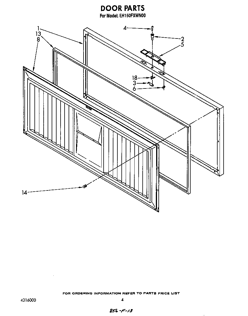 Exterior/interior door panel
