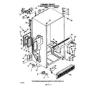 Whirlpool EB22DKXWW00 cabinet diagram