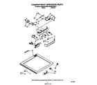 Whirlpool EB22DKXWW00 compartment separator diagram