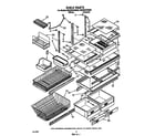 Whirlpool EB22DKXWW00 shelf diagram