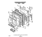 Whirlpool EB22DKXWW00 refrigerator door diagram