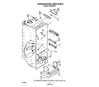 Whirlpool ED25DQXVP03 refrigerator liner diagram
