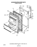Refrigerator door