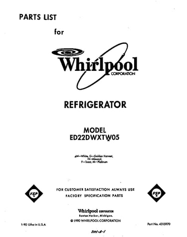 Front cover
