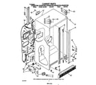 Whirlpool ED22DWXTW05 cabinet diagram