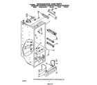 Whirlpool ED22DWXTW05 refrigerator liner diagram