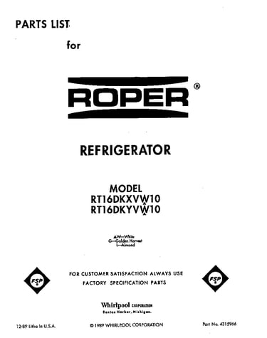Front cover