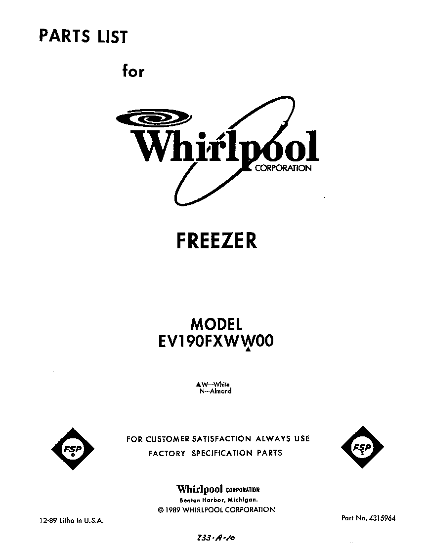 Front cover
