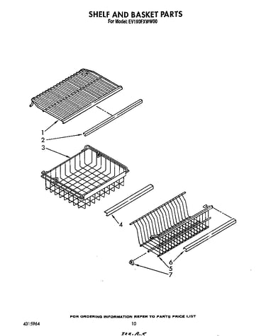 Shelf and basket