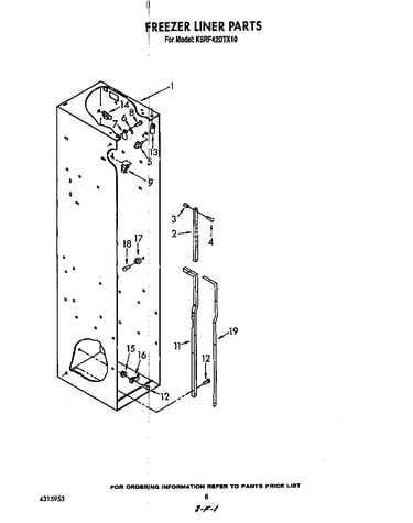 Freezer liner