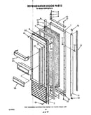Refrigerator door
