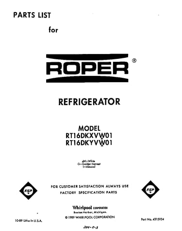Front cover