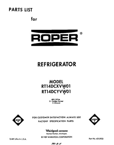 Front cover