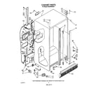 Whirlpool ED22PMXSW11 cabinet diagram