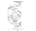 Whirlpool ED25DQXVS01 refrigerator liner diagram