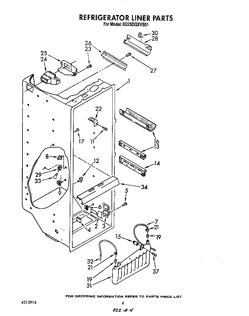 Refrigerator liner
