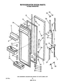 Refrigerator door