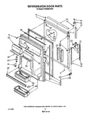 Refrigerator door