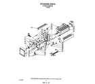 Whirlpool ECKMF283 icemaker assembly diagram