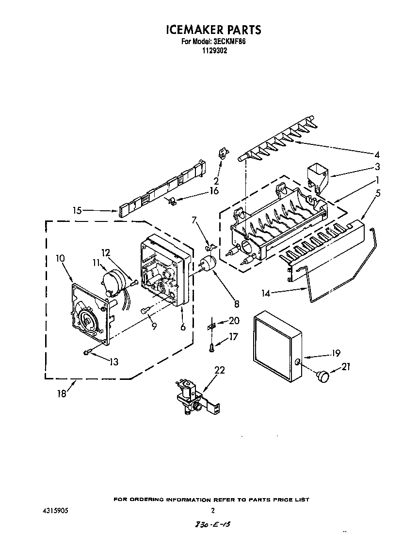 Icemaker assembly
