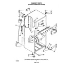 Whirlpool ET12LKRWW00 cabinet diagram