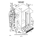 Whirlpool ED22PMXSW10 cabinet diagram