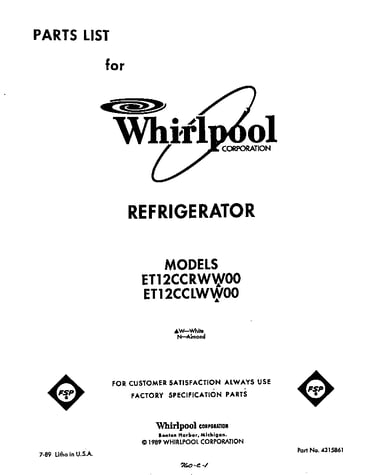 Front cover