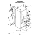 Whirlpool ET12CCLWW00 cabinet diagram