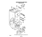 Whirlpool ED25DQXVS00 refrigerator liner diagram