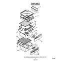 Whirlpool ED25DQXVS00 shelf diagram